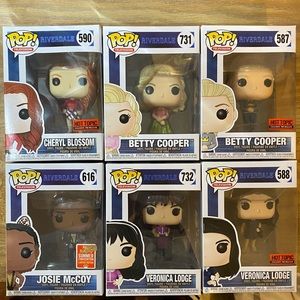 Riverdale Funko Pop Lot of 6 (Rare Pieces included!)